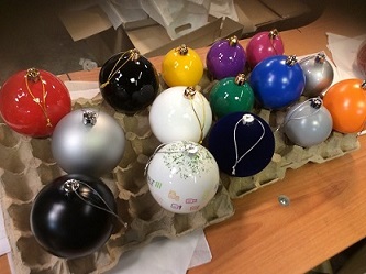 Образцы шаров для нового заказчика