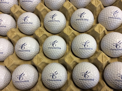 Печать логотипа на мячах для гольфа. Срочная тампопечать.