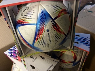 Нанесение логотипа на мячи футбольные
