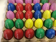 Пасхальные  инструментальные яйца с нанесением логотипа
