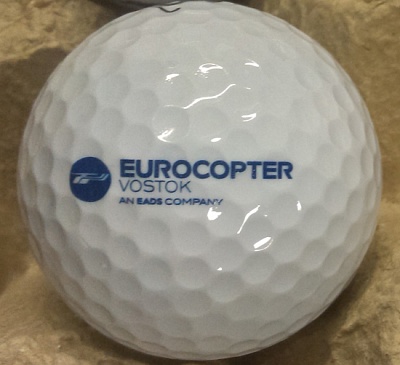 Мячи для гольфа с логотипом. Метод нанесения тампопечать.