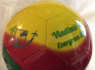 Волейбольный мяч в подарок с логотипом